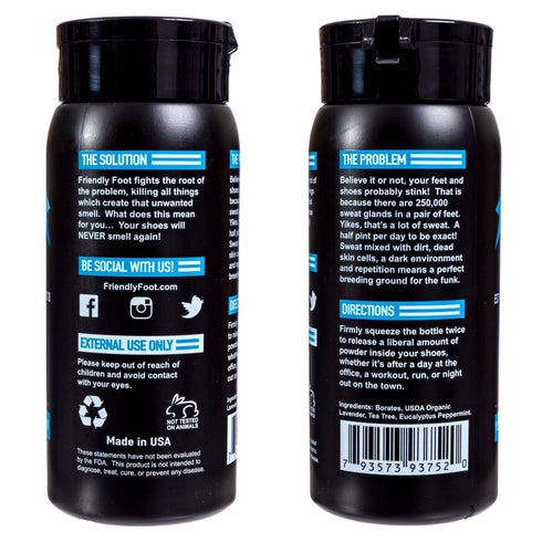 FRIENDLY FOOT(シューズの防菌 防臭剤) パウダータイプ